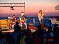 Un plongeon dans la mer apr�s le concert